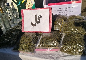 کشف ماده مخدر گل در شاهرود