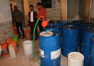 پلمب واحد عرضه کننده روغن خودرو تقلبی در دزفول