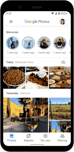 ارسال مستقیم تصاویر در قابلیت جدید نرم افزار Google Photos