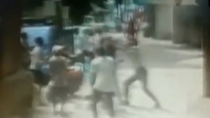 نجات باورنکردنی کودک حین سقوط از آپارتمان!