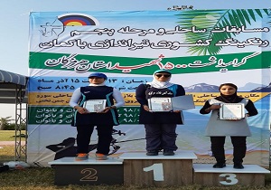 قهرمانی بانوی کماندار بافقی در مسابقات ساحلی کشوری