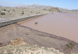 پایان ساخت سد آبخیز داری روستای دیرستان قشم