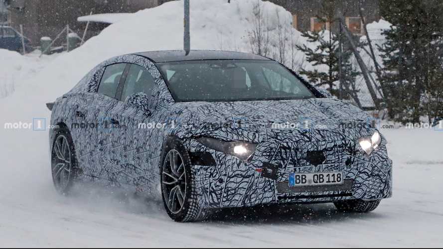 تصاویر جاسوسی خودروی Mercedes EQS فاش شد + تصاویر