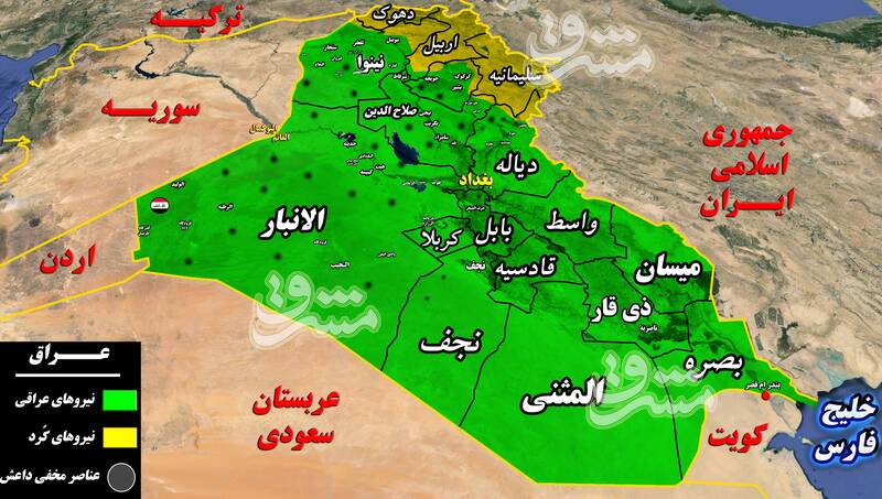 قدرت&zwnj;نمایی داعش در عراق همزمان با استعفای نخست وزیر و افزایش آشوب&zwnj;ها در &laquo;نجف، کربلا و ناصریه&raquo; / جزئیات درگیری&zwnj;های سنگین در &laquo;دیاله، الانبار و نینوا&raquo; + تصاویر