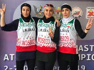 مدال آوری بانوان پیشکسوت دوومیدانی در قهرمانی آسیا
