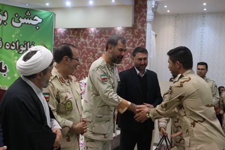 برگزاری جشن بزرگ پیوند آسمانی در هنگ مرزی تایباد + تصاویر