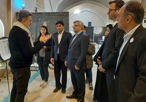 گشایش نمایشگاه دوسالانه مستندنگاری معماری بومی در باغ جهانی دولت آباد