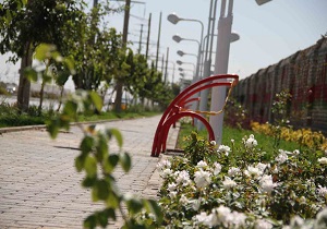 بهره برداری از پارک خطی نشاط شرقی بیرجند