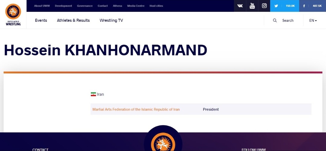 صالحی امیری به اتحادیه جهانی کشتی نامه نوشت