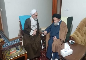 مدیر حوزه های علمیه از آیت&zwnj;الله خرازی عیادت کرد