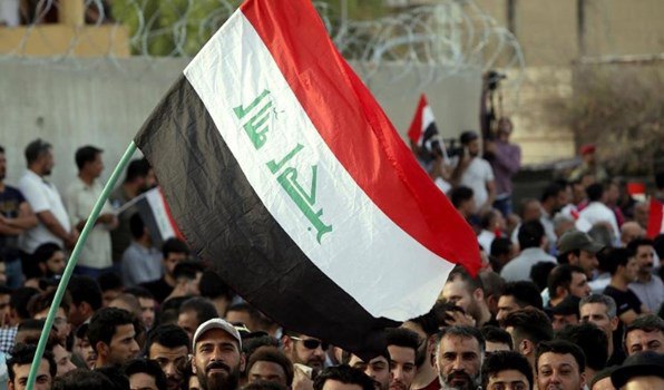تظاهرات پرشور عراقی&zwnj;ها در حمایت از مرجعیت دینی در بغداد+تصاویر