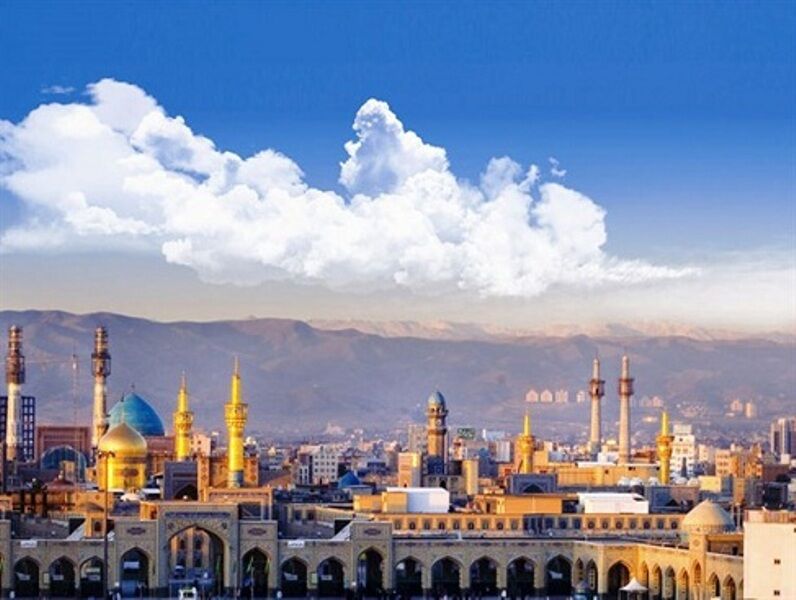 هوای آسمان مشهد پاک است