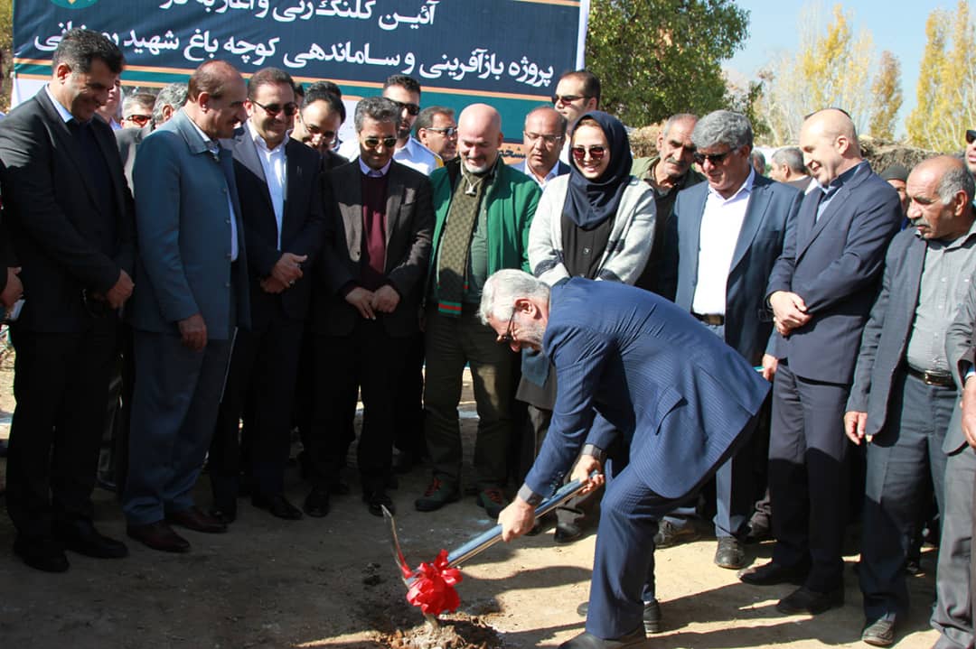 آیین بازآفرینی و ساماندهی پیاده‌راه شهید رمضانی