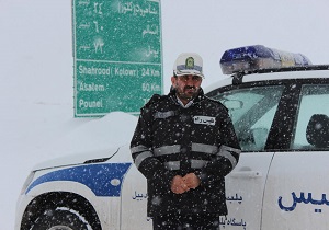 اجرای طرح زمستانی پلیس راه در جاده‌های جنوب استان اردبیل
