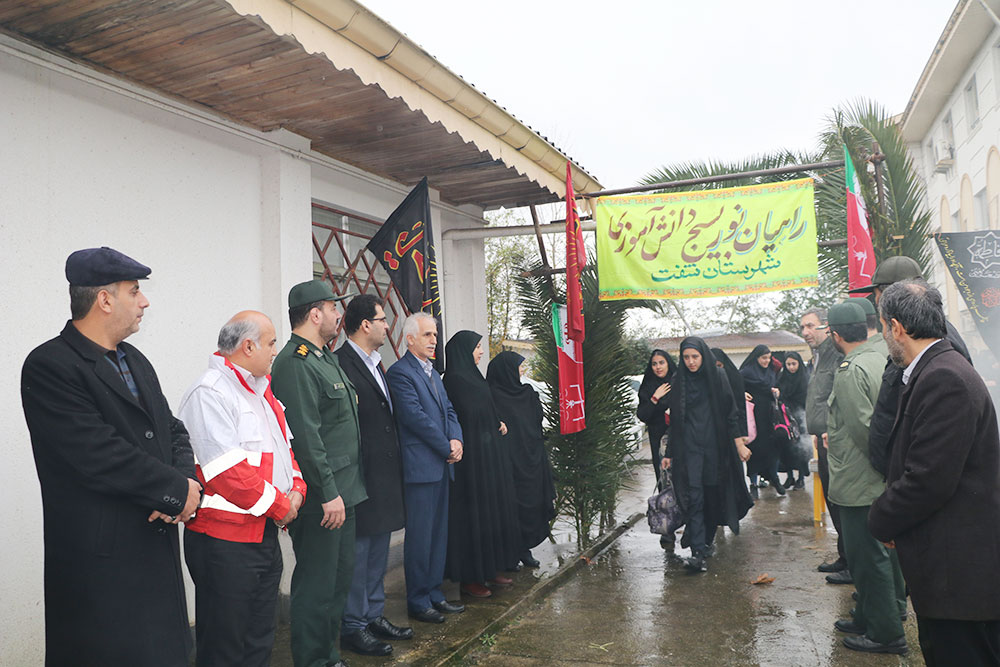 اعزام دانش آموزان شفتی به مناطق عملیاتی جنوب کشور