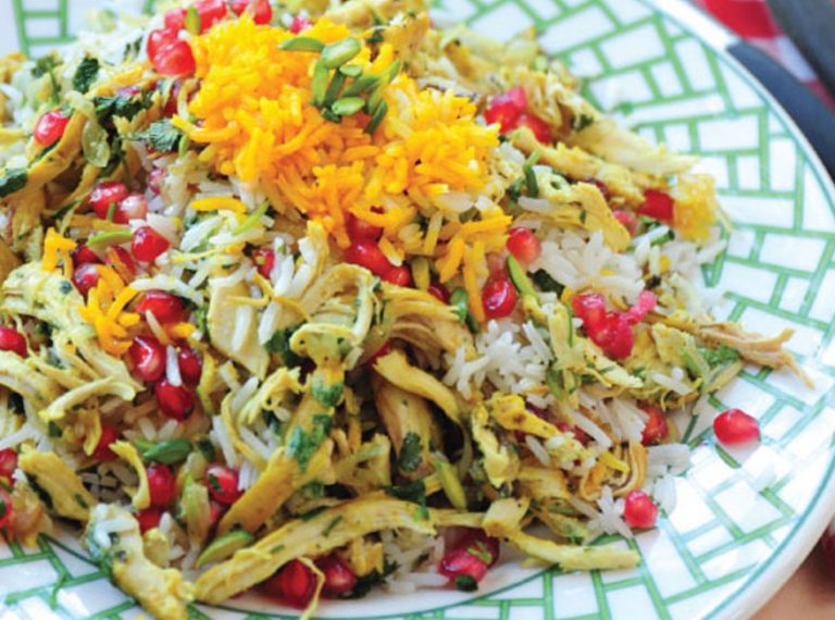 طرز تهیه ساده انار پلو مجلسی با مرغ برای شام شب یلدا + انار پلو شیرازی و قزوینی طرز تهیه ساده انار پلو مجلسی با مرغ برای شام شب یلدا + انار پلو شیرازی و قزوینی