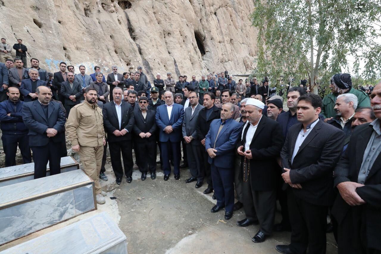 برگزاری مراسم خاکسپاری شهردار قصرشیرین