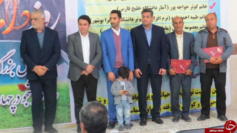 از دانشجویان روستایی در چهارروستایی تجلیل شد