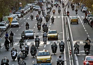 تردد بیش از ۲۰۰ هزار موتور سیکلت در یزد