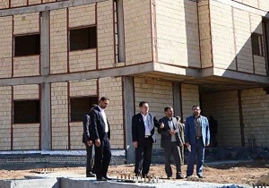 پیشرفت ۳۰ درصدی فرهنگسرای شهر سامان