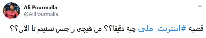 اینترنت ملی