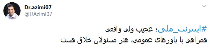 اینترنت ملی
