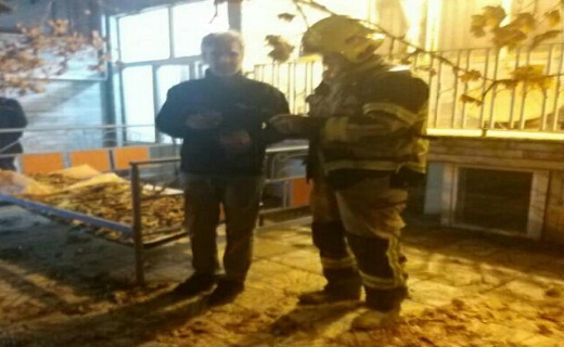نجات شهروند قزوینی از چاه فاضلاب