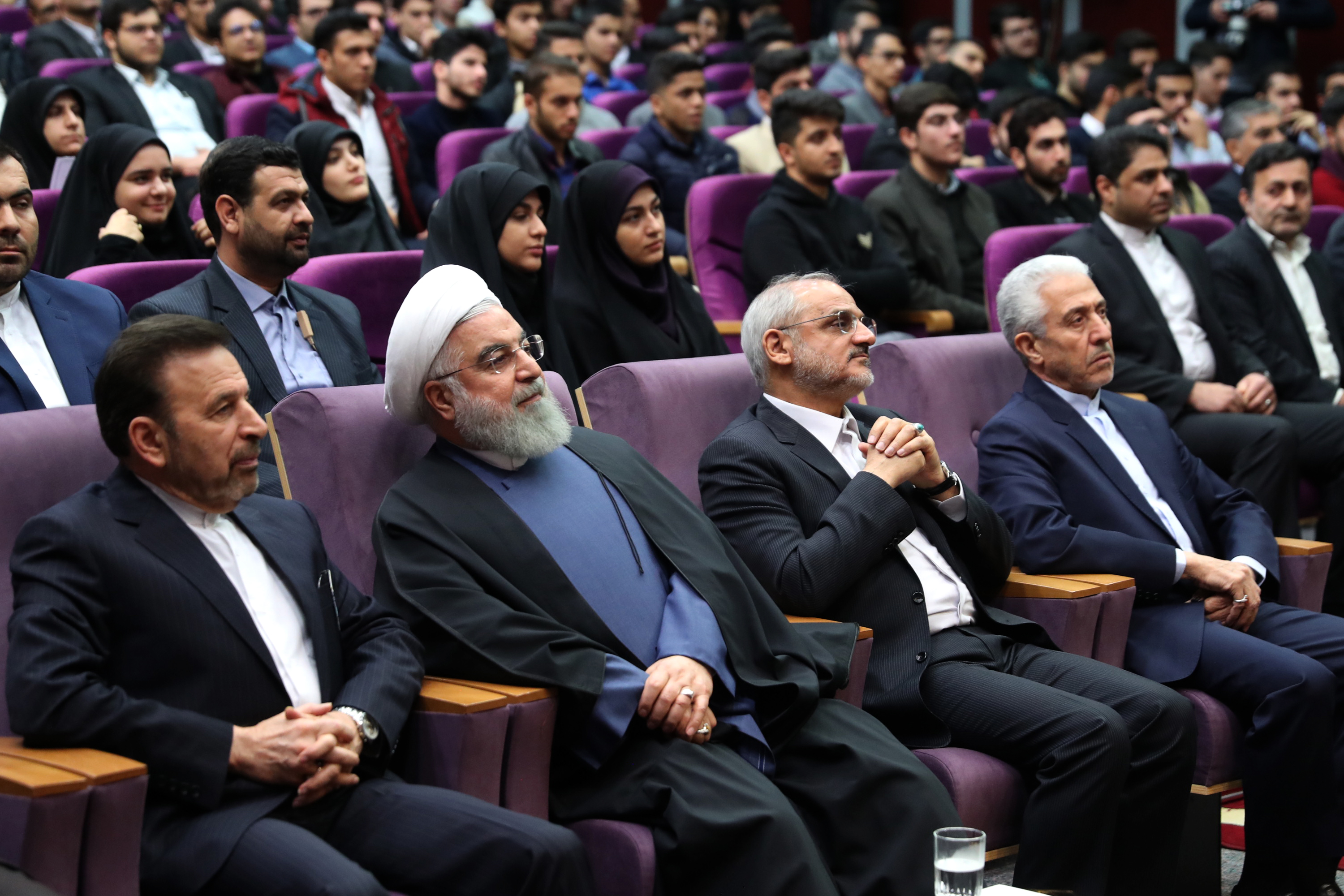 حضور رئیس جمهور در دانشگاه فرهنگیان