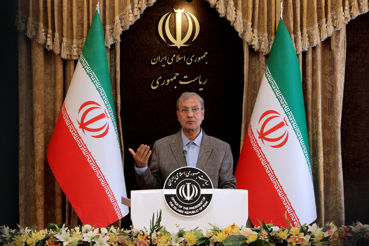 نشست خبری سخنگوی دولت آغاز شد