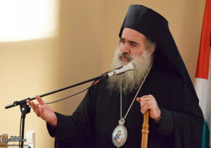 دفاع تمام‌قد سراسقف کلیسای رم ارتدوکس در قدس از حزب‌الله لبنان
