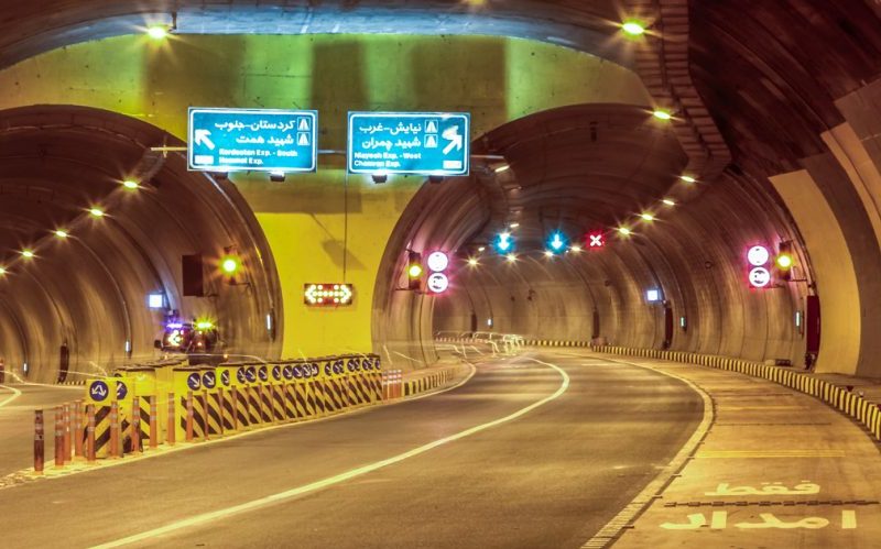 روشنایی تونل نیایش قطع شد