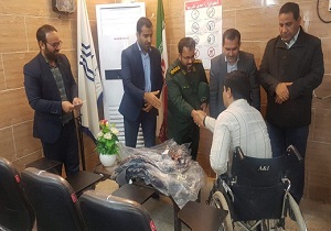 تجلیل از دانشجویان معلول در حمیدیه