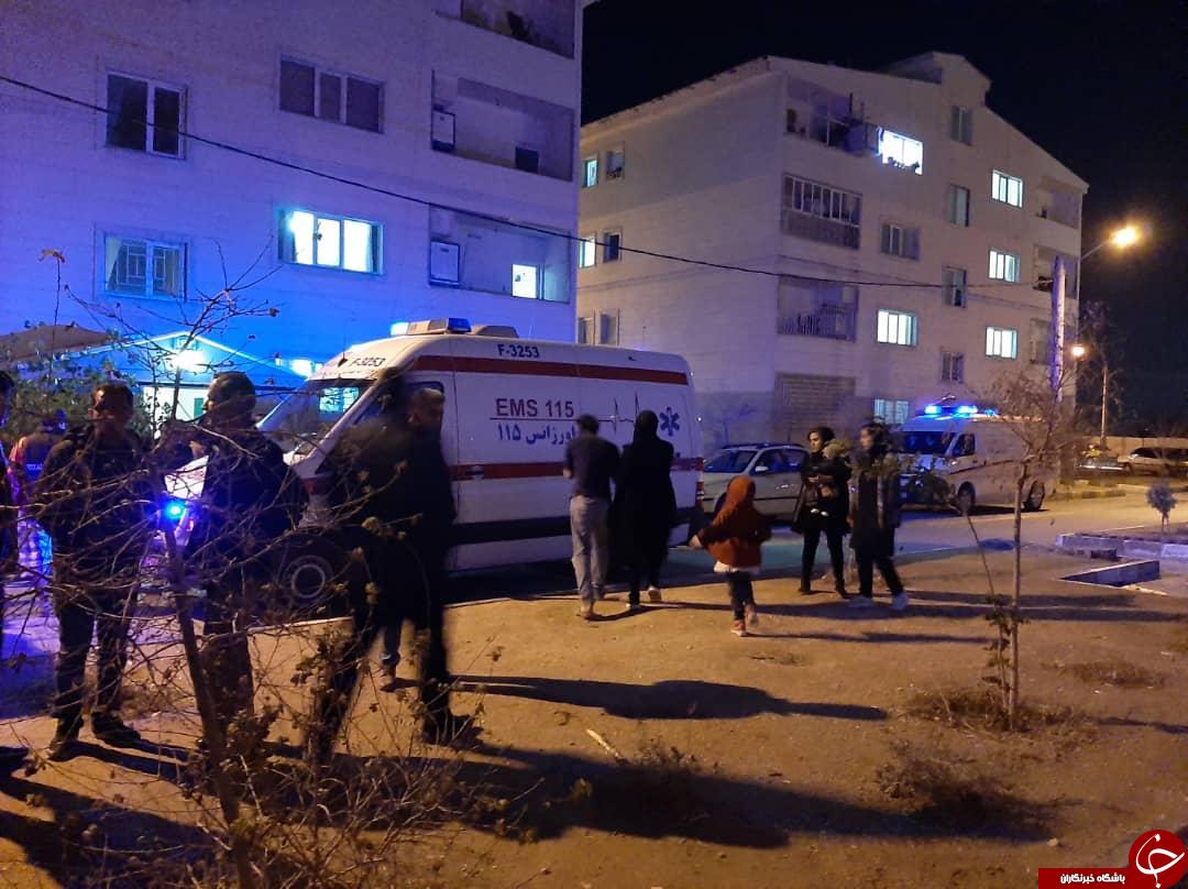 آتش سوزی مسکن مهر در مرودشت آتش سوزی مسکن مهر در مرودشت