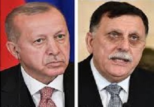 اعلام آمادگی اردوغان برای اعزام نیرو به لیبی