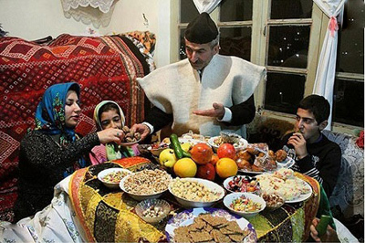 آداب و رسوم شب چله