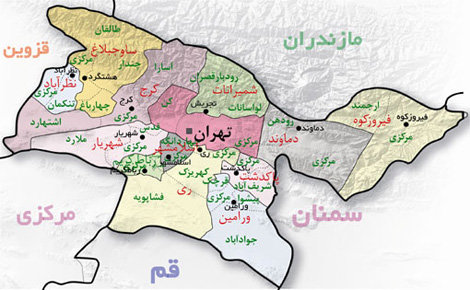 جزئیات طرح تشکیل استان تهران جنوبی