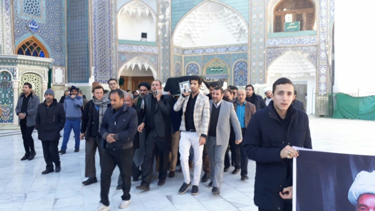 تشیع و به خاکسپاری رئیس سابق حوزه&zwnj;های علمیه نهاوند