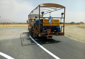 خط کشی ۳۰۰ کیلومتر از محور‌های مواصلاتی شهرستان مشگین شهر