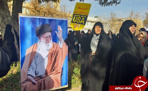 راهپیمایی مردم قزوین در محکومیت آشوب&zwnj;ها