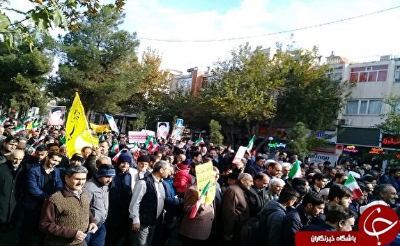 اعلام برائت مردم قزوین از اغتشاشگران