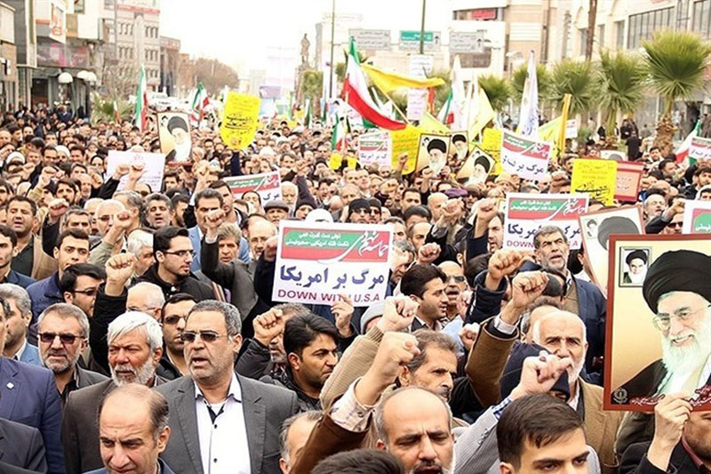 دفاع مردم از نظام جمهوری اسلامی + تصاویر