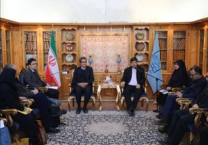 سفر نمایندگان یونسکو و سازمان جهانی گردشگری به اردبیل
