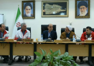دیدار استاندار با اعضای شورای مدیران هلال احمر