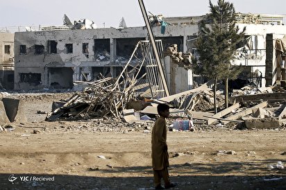 انفجار نزدیک پایگاه نظامی آمریکا در افغانستان