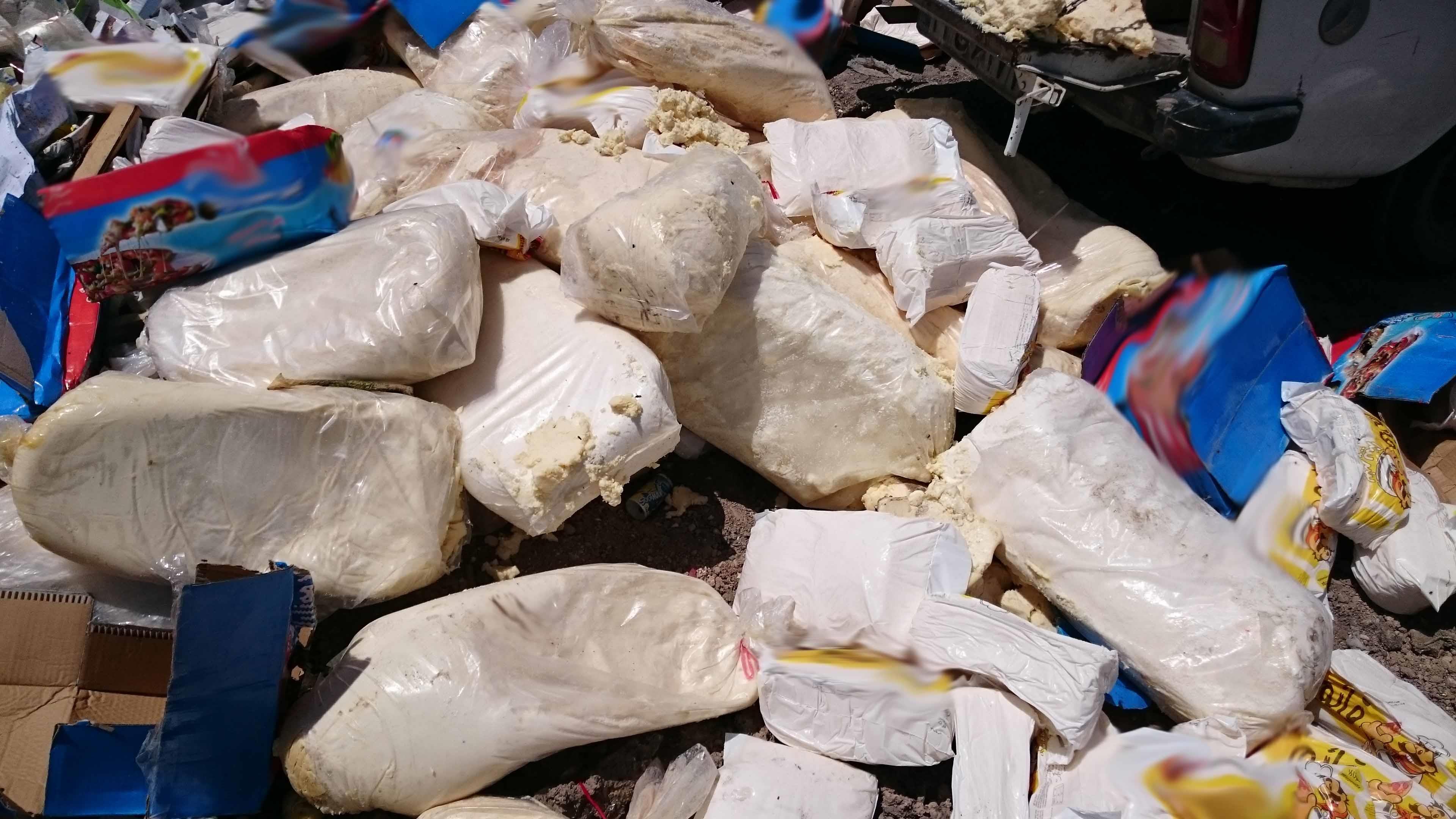 کشف ۶۰۰ کیلو پنیر پتیزای فاسد در نیشابور