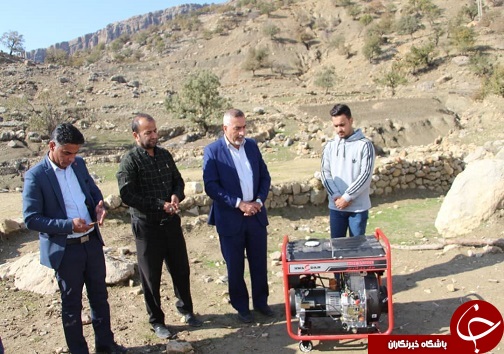 اهدا ۳۰ دستگاه ژنراتور برق و پروژکتور به مدارس عشایری خوزستان
