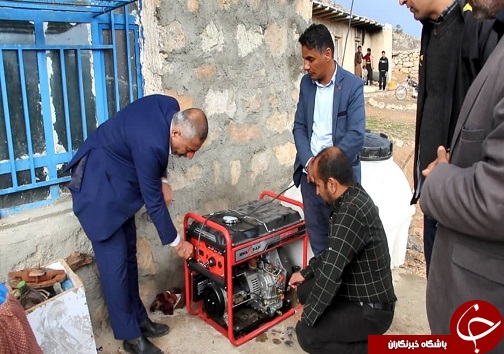 اهدا ۳۰ دستگاه ژنراتور برق و پروژکتور به مدارس عشایری خوزستان