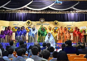 طرح مهرواره میراث بغ آذران توسط کانون پرورش فکری در باغ‌بهادران اجرا شد
