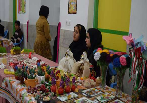 برپایی بازارچه خیریه دانش آموزان جویباری