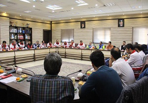 نشست مشترک هلال احمر و اورژانس قزوین